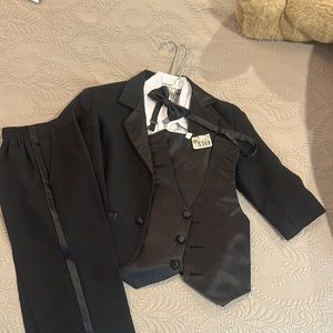 Black Formal Suit Set for Kids